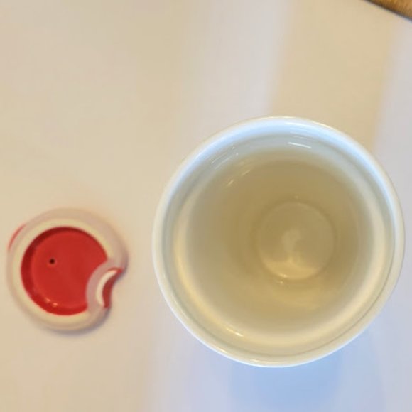 FRENCH BULLDOG JUMBO CERAMIC TRAVEL MUG WITH LID BY CIROA - Picture 4 of 5